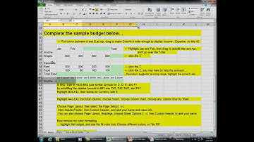 Microsoft Excel 2010 Basics: Part Two
