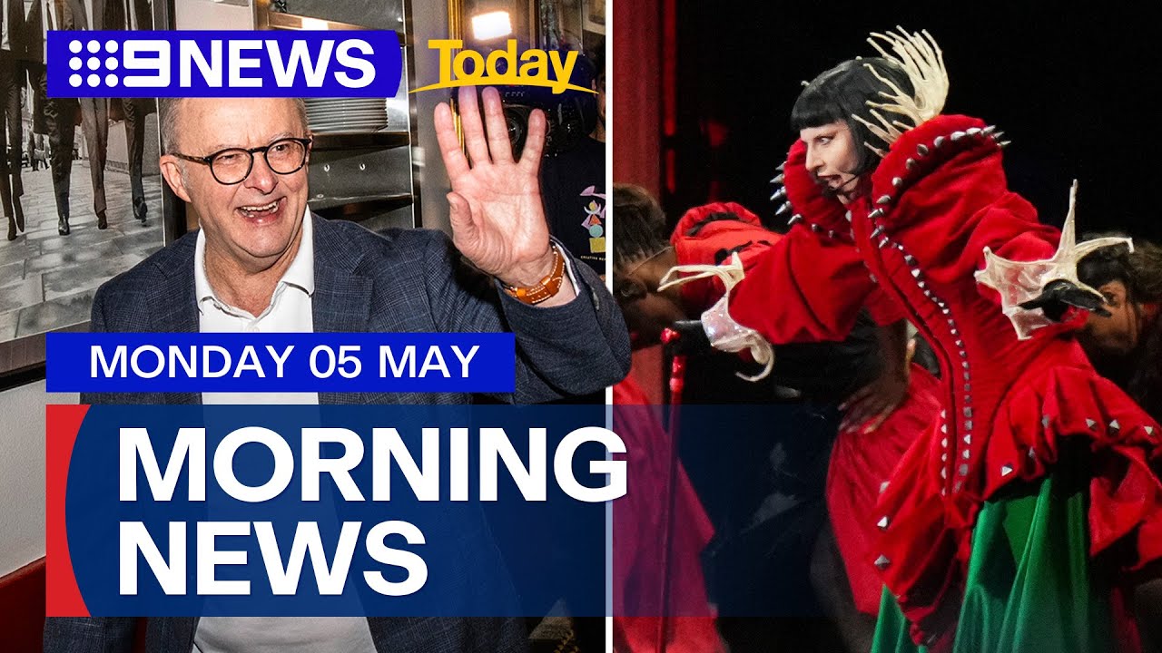 Albanese begins his second term as PM; Planned bomb attack at Lady Gaga concert | 9 News Australia