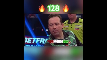 Brendon Dolan’s HUGE ‘128 Checkout’ @WorldMatchplay in 2020🔥#pdc #darts #2020 #pro #fyp #fy #ire