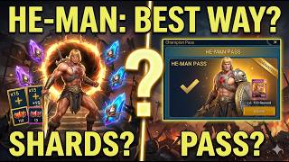He-Man from Champion Pass or Shards? Progressive Event Math! RAID: Shadow Legends
