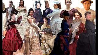 Victorian Costume Pass The Fan | Pass the Brush Video