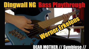 Werner Erkelens- Dingwall NG bass playthrough DEAR MOTHER // Symbiose