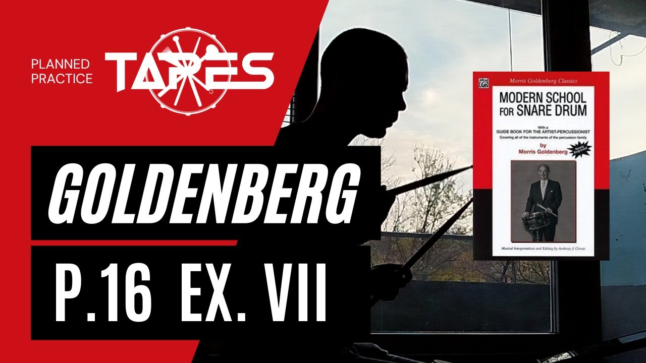 _PRACTICE WITH ME_ Page 16 No. VII, Modern School for SNARE DRUM - Morris Goldenberg