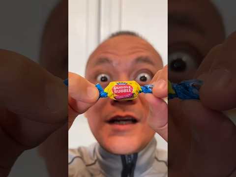 ASMR🍫🍭🍒🍇 アメリカ発祥のダブルバブルガムの味と咀嚼音 #asmr #shorts