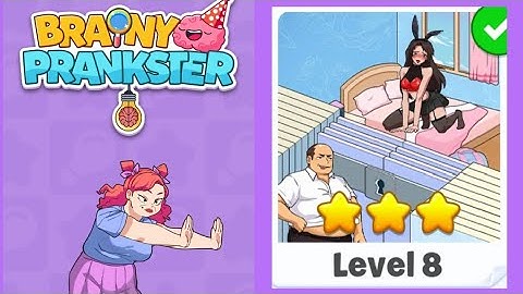 Brainy Prankster Level 8 Game Walkthrough