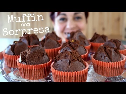 Video: Come Fare I Muffin A Sorpresa Al Cioccolato