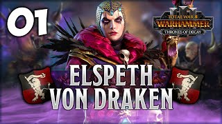 THE DARK LADY OF NULN RISES! Total War: Warhammer 3  Elspeth Von Draken [IE] Campaign #1
