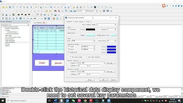 How to record historical data script for TK80 series HMI
