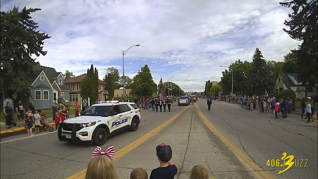 Kalispell 4th of July Parade in 53 seconds 406.Buzz YouTube