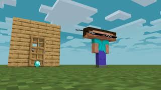 Minecraft in a nutshell but its VERY LOUD
