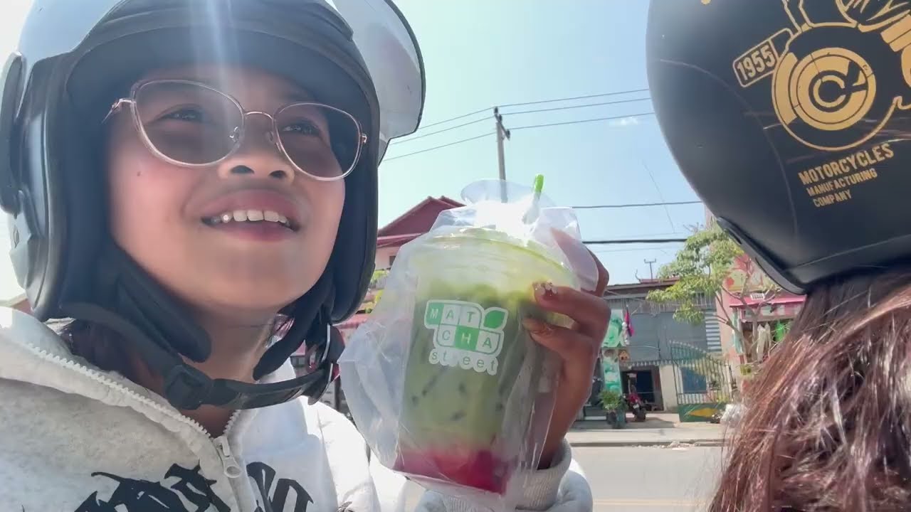 Enjoying stir fried shrimp and seafood at my uncle's house today