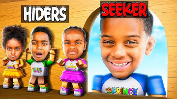 FINDING IMPOSSIBLE SPOTS IN ROBLOX SHRINK HIDE & SEEK!