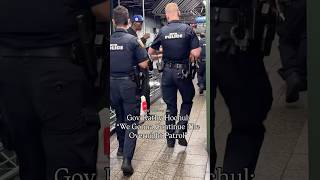 NYC Subway Overnight Patrol by NYPD  #NYCSubway #NYC #NewYorkCity #NYPD