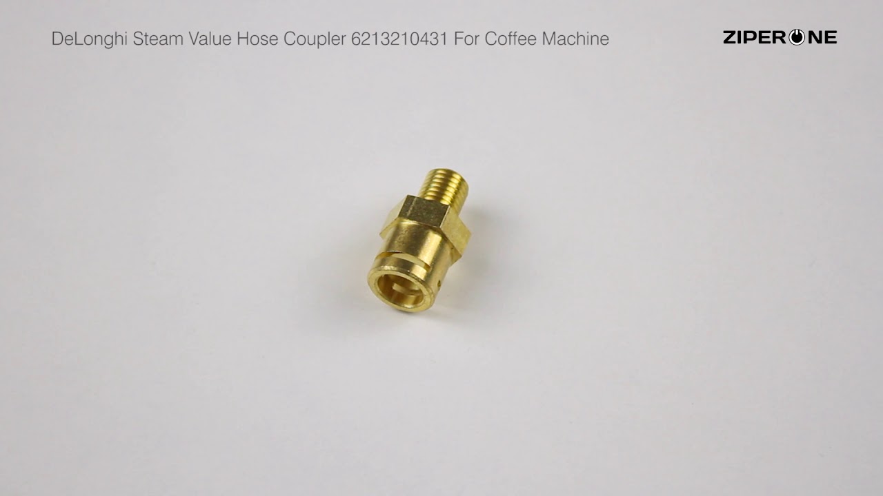DeLonghi Steam Value Hose Coupler 6213210431 For Coffee Machine. Part  number AS00000942 Delonghi ZIPERONE