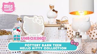 Hello Kitty Pottery Barn Teen Collection | Unboxing!