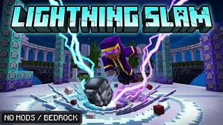 Thor Lightning Slam! (MCPE Command Block Tutorial)