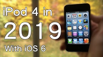The iPod 4 in 2019 | iOS 6