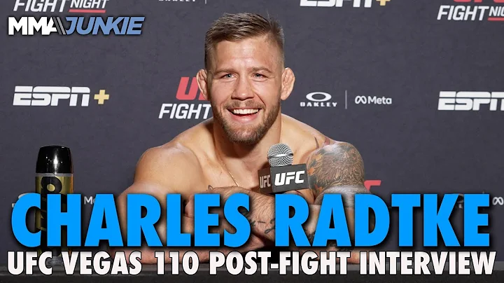 Charles Radtke credits Belal Muhammad after win, was 'laughing' during win | UFC Vegas 110