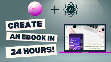 I Created an eBook in 24 Hours Using AI & Canva | Here’s How You Can Too!