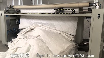 Full Automatic Ultrasonic Quilting Machine(Sold to Portugal)