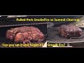 SmokeFire vs Summit Charcoal Pulled Pork