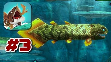 Hungry Shark Primal New Epic Shark Rhizodus Unlocked Android, ios Gameplay Walkthrough Episode 3