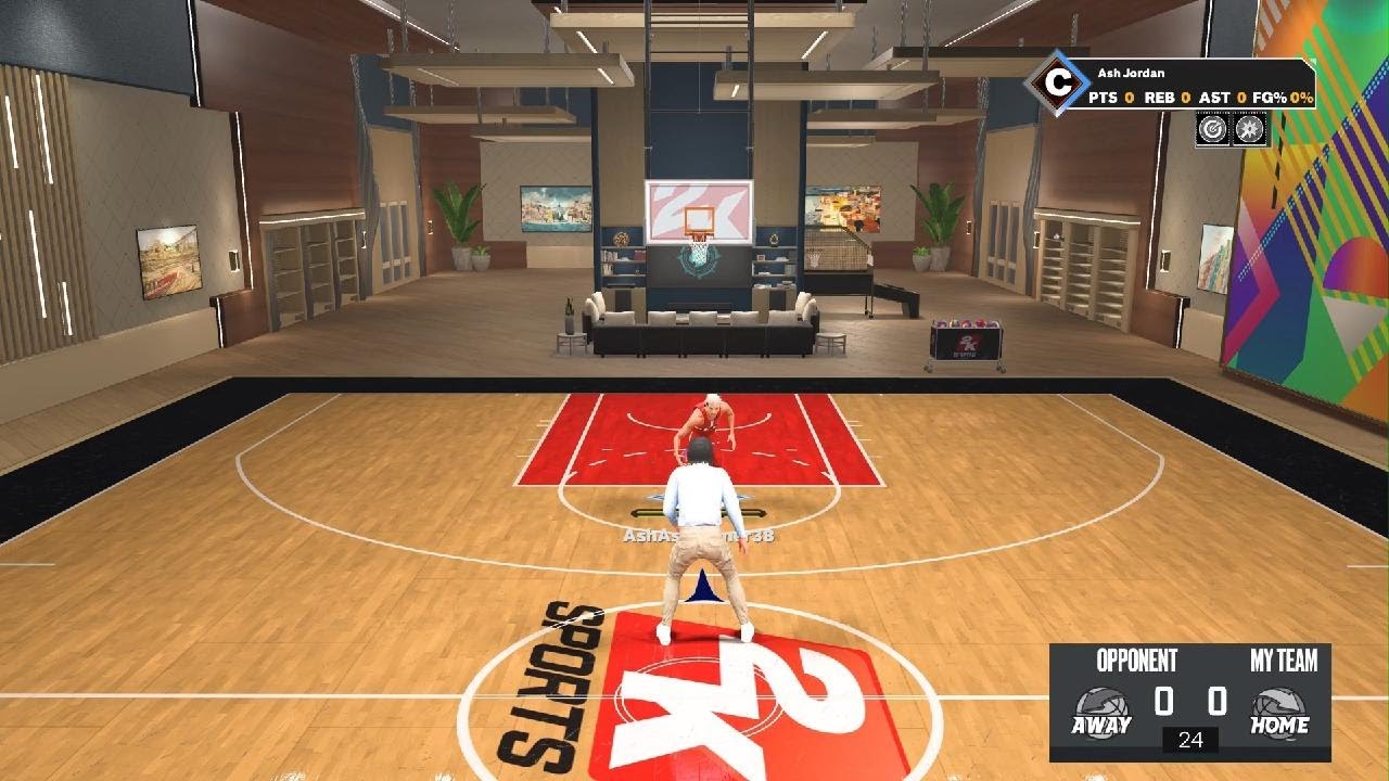 2K23 challenge In MyCourt Rival-Robert 1v1 - YouTube