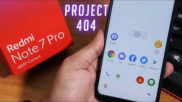 Project 404 V3.0 On Redmi Note 7 Pro || Taste Of Pure Android 10