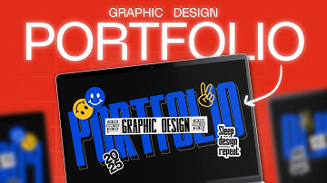 How to create a Graphic Design PORTFOLIO in 2025 | Step by Step Guide 2025!