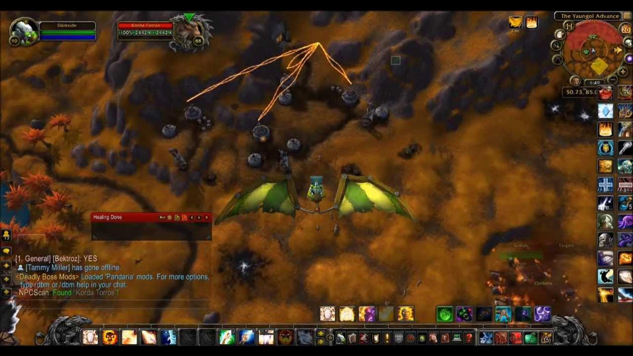 World of Warcraft Goblin Glider off Mount Neverest.. RARE SPAWN KILL YouTube