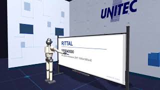 RITTAL SE5840500 - SE system enclosure, BHT: 1000x1800x400 mm, sheet steel, with... - UNITEC-D