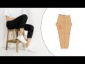 How to trace a legging pattern (quick and easy !)