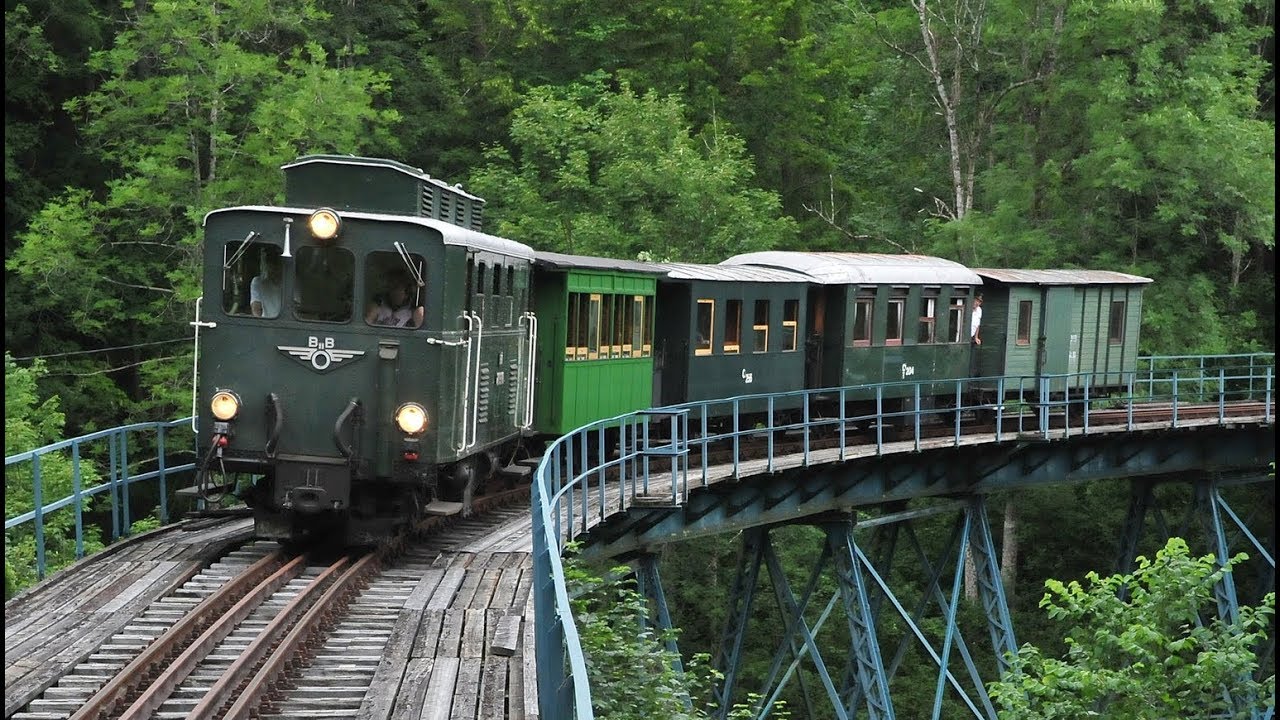 Ybbstalbahn ÖBB 2093.01 von Kienberg-Gaming nach Lunz am See Führerstandmitfahrt