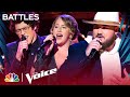Chello, Peyton Aldridge and Kayla Von Der Heide's Amazing Performances Win | The Voice Battles 2022