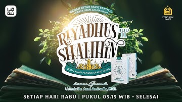 [LIVE BEDAH KITAB] Riyadhus Shalihih (Jilid 2) I Rabu, 12 November 2025