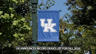 University of Kentucky celebrating record-breaking fall semester