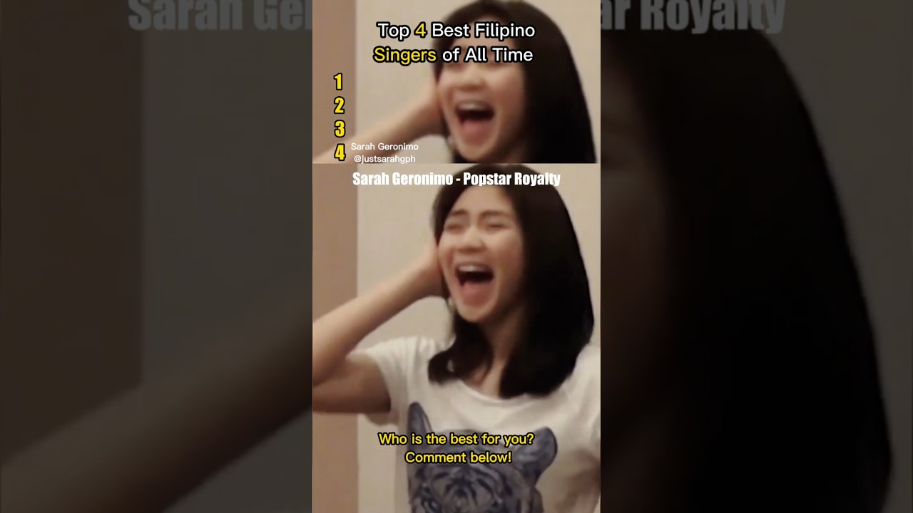 Top 4 Best Filipino Singers of All Time