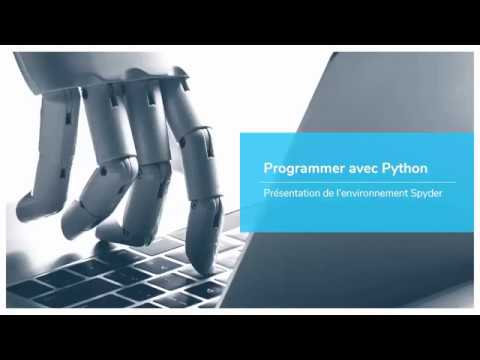 Python avec l'éditeur Spyder || Python with the Spyder editor