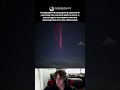 Photographer Shuchang Dong captured an extremely rare red sprite above a storm