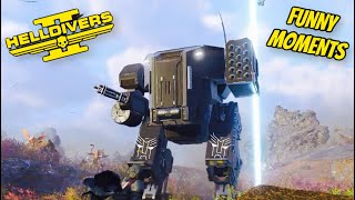 HELLDIVERS 2 Mechs Turn You Into An Autobot (Funny Moments)