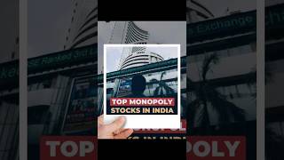 Top Monopoly Stocks In India #stocks