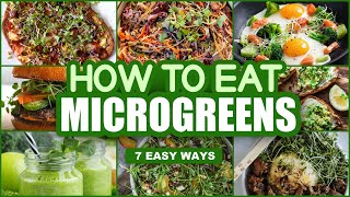 How To Eat Microgreens In 7 Common Meals