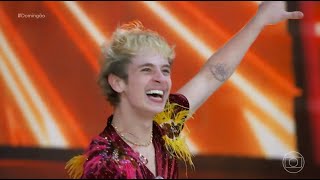 Juliano Floss Se Apresenta No Ritmo Brega Calypso Na Dança Dos Famosos Domingão Com Huck