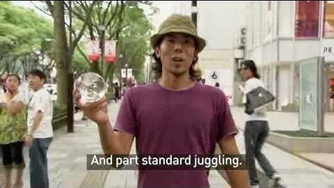 Contact Juggling presented by National Geographic