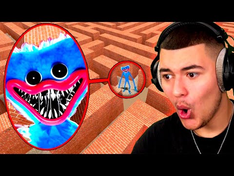 J’ENTRE DANS LE LABYRINTHE A POPPY PLAYTIME A 3H00 DU MATIN SUR MINECRAFT ! Huggy Wuggy Monstre !