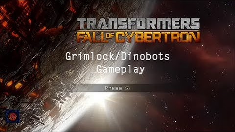 Grimlock/Dinobots Gameplay Part 1-Transformers: Fall of Cybertron