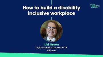 How to build a disability inclusive workplace