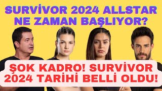 Survivor 2024 ALLSTAR Ne Zaman Başlıyor! Acun Ilıcalı Açıkladı! Dev Kadro! Survivor'un Yeni Formatı