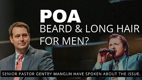 BEARD & LONG HAIR FOR MEN | Rev. Gentry Mangun Ans...