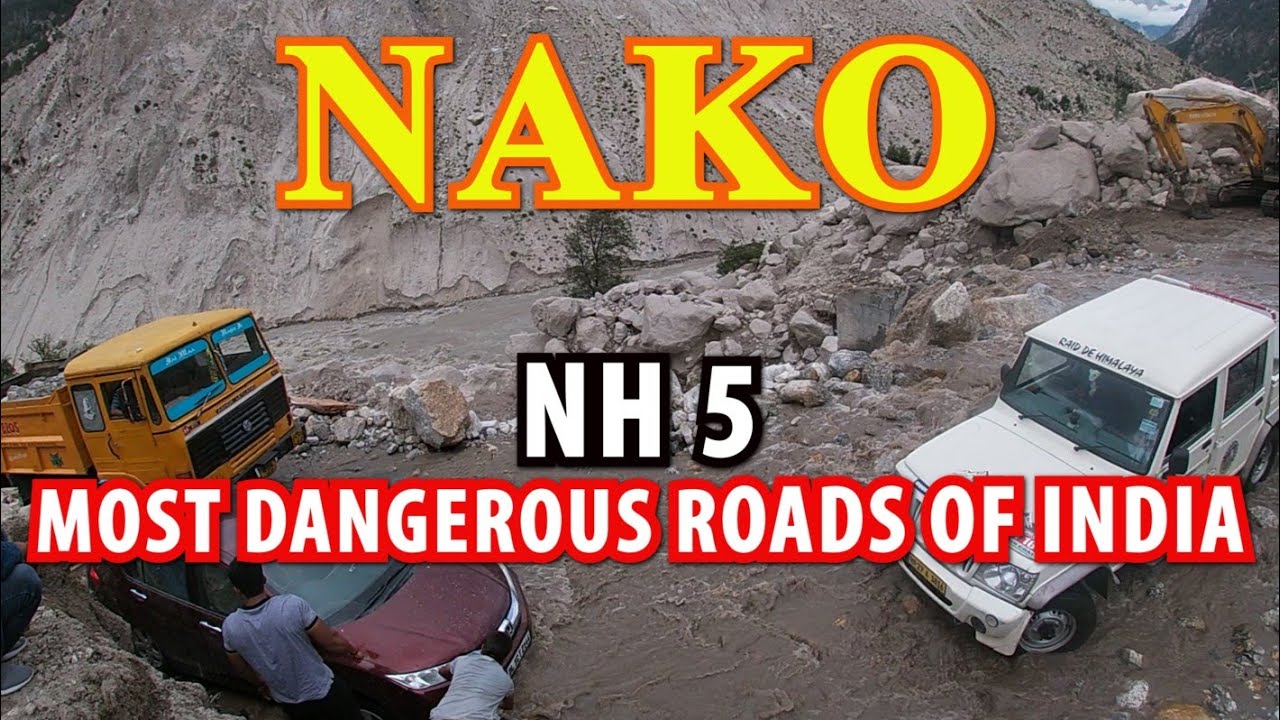 NAKO | INDIA'S MOST DANGEROUS ROADS | NH 5 | KINNAUR - POOH - KHAB - NAKO | SPITI EPISODE 04